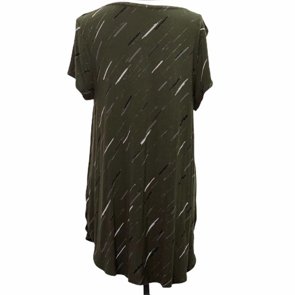 APT. 9 Dark Green High Low Blouse L - Picture 2 of 10